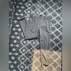H&M Plaid Skinny Fit Pants